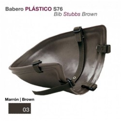 BABERO PLÁSTICO MARRÓN S76 STUBBS