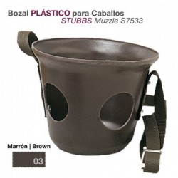 BOZAL PLÁSTICO PARA CABALLO STUBBS S7533