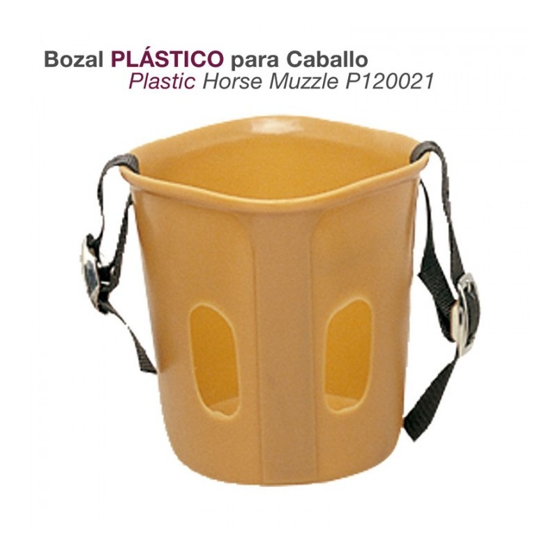 BOZAL PLÁSTICO PARA CABALLO P120021