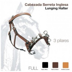 CABEZADA SERRETA INGLESA 3 pilares 627 FULL