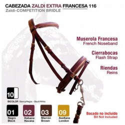 CABEZADA ZALDI EXTRA FRANCESA 116