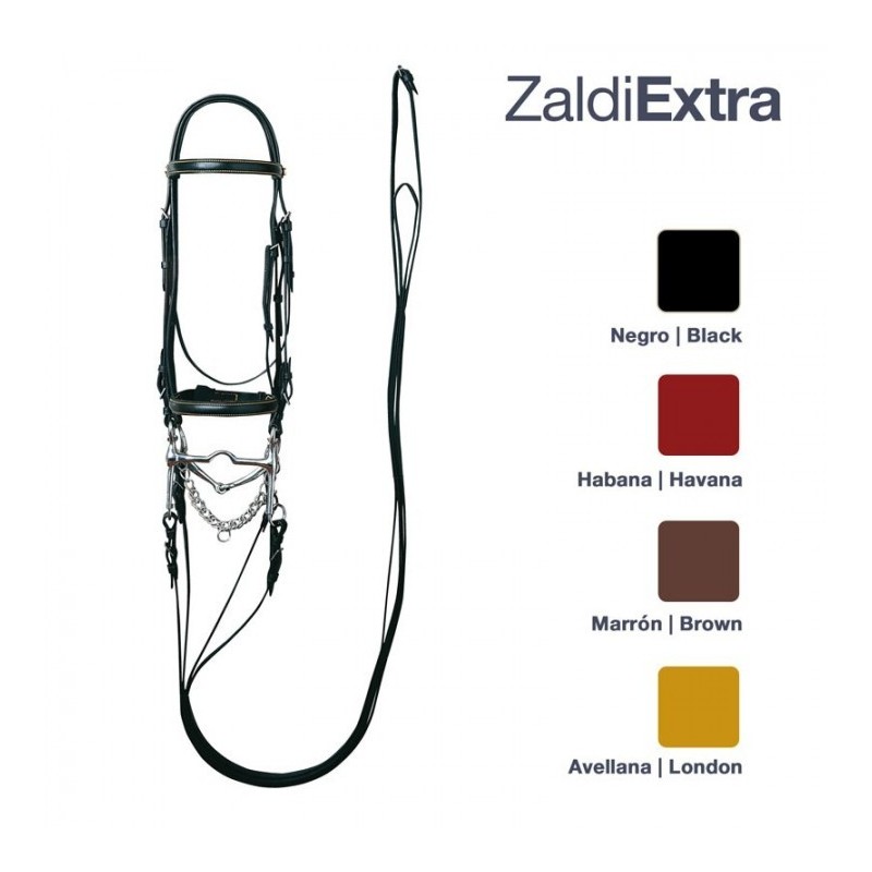 Cabezada Zaldi Extra Doble Rienda Nº125