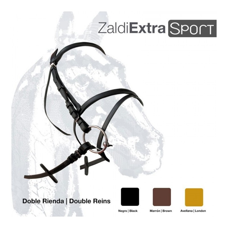 CABEZADA ZALDI EXTRA SPORT DOBLE RIENDA