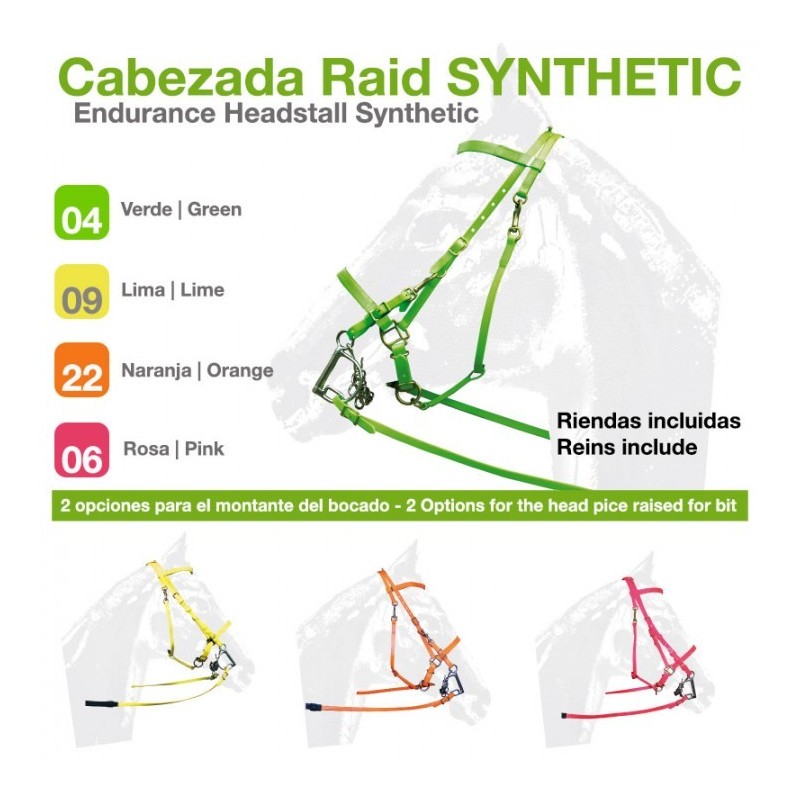 Cabezada Raid Synthetic Sin Riendas