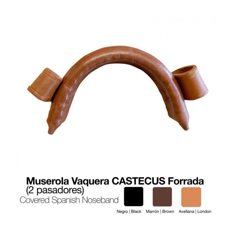 MUSEROLA VAQUERA FORRADA CASTECUS PASADOR