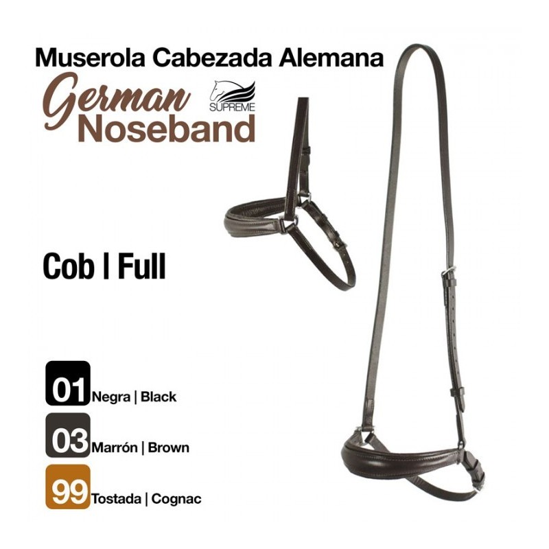 MUSEROLA CABEZADA ALEMANA BR00657