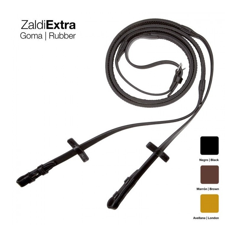 RIENDAS ZALDI EXTRA GOMA