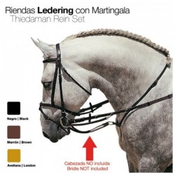 RIENDAS LEDERING CON MARTINGALA 1814