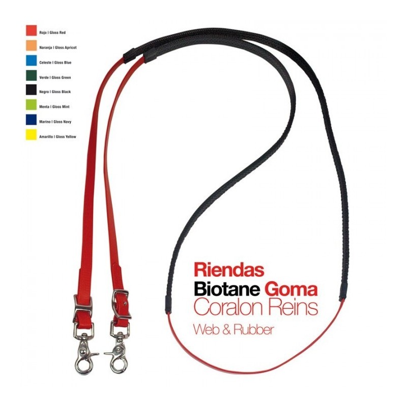 RIENDAS BIOTANE GOMA LR12006