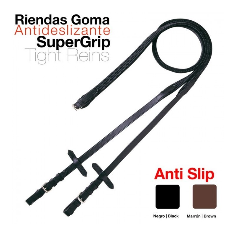 RIENDAS GOMA ANTIDESLIZANTE ANTISLIP 1808