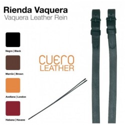 RIENDAS VAQUERAS CUERO 318