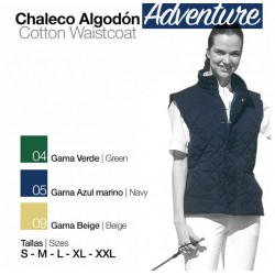 CHALECO ALGODÓN ADVENTURE...