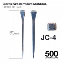 CLAVOS PARA HERRADURA MONDIAL JC-4 500uds