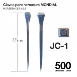 CLAVOS PARA HERRADURA MONDIAL JC-1 500uds