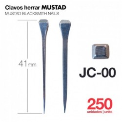 CLAVOS HERRAR MUSTAD 250uds JC-00