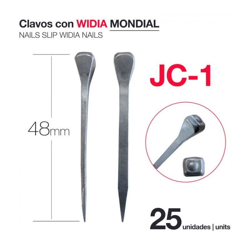 CLAVOS HERRAR MUSTAD 25uds JC-1