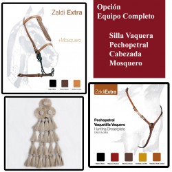 SILLA VAQUERA MIXTA CASTECUS (COMPLETA) EQUIPO COMPLETO