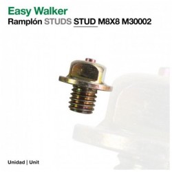 EASY WALKER: RAMPLÓN STUDS M8X8 30002(ud)