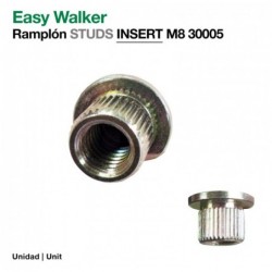 EASY WALKER: RAMPLÓN INSERT M8 30005(ud)