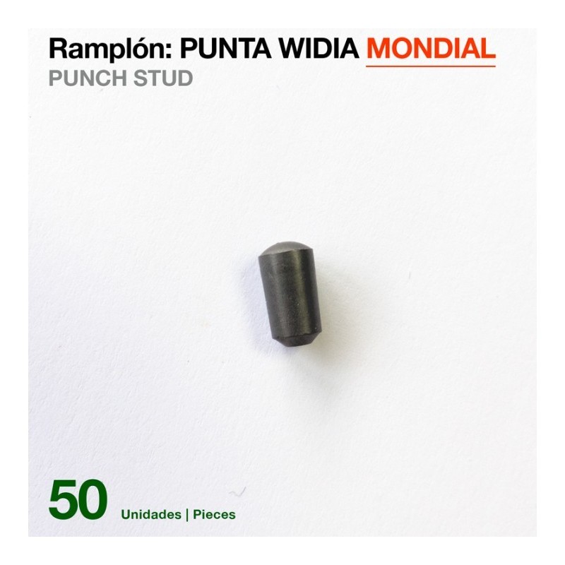 RAMPLÓN PUNTA WIDIA MONDIAL 50UNIDADES