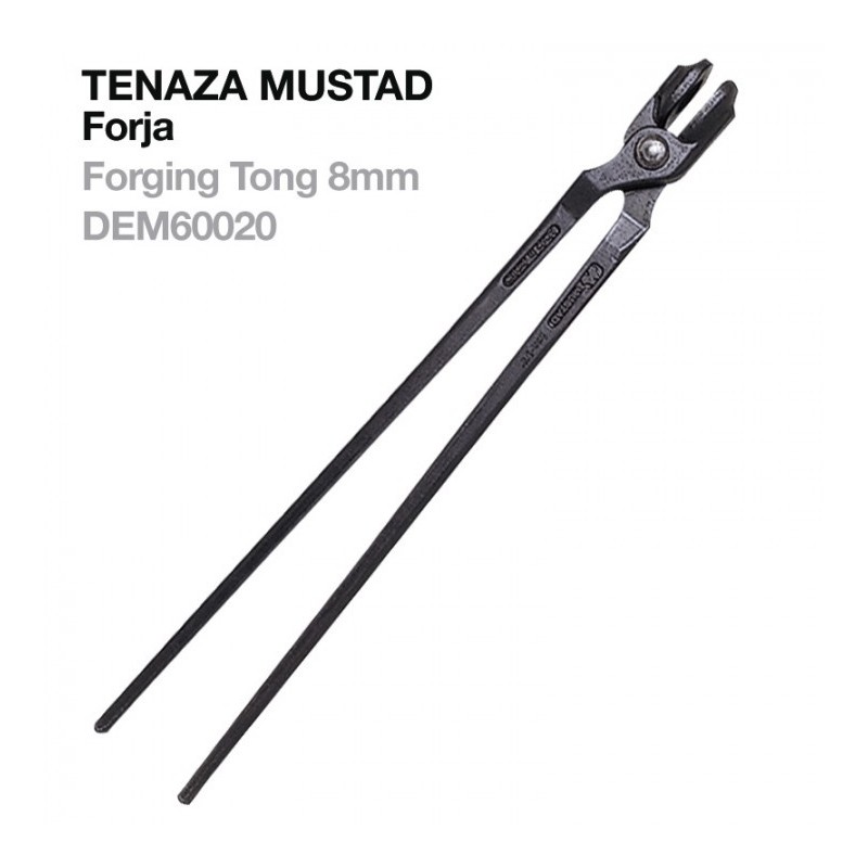 TENAZA MUSTAD FORJA FORGING TONG 8MM