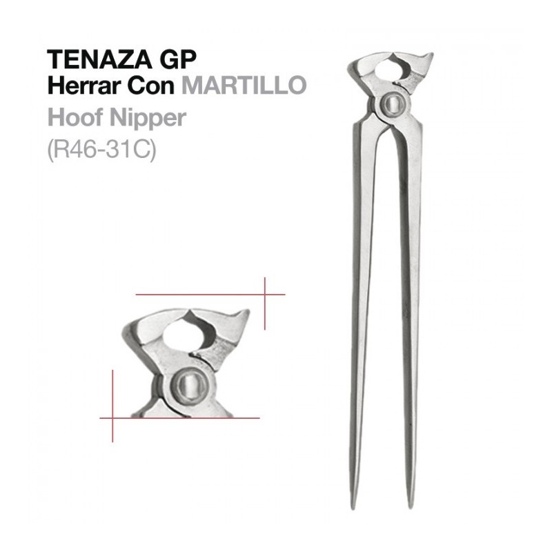 TENAZA GP HERRAR CON MARTILLO R46-31C