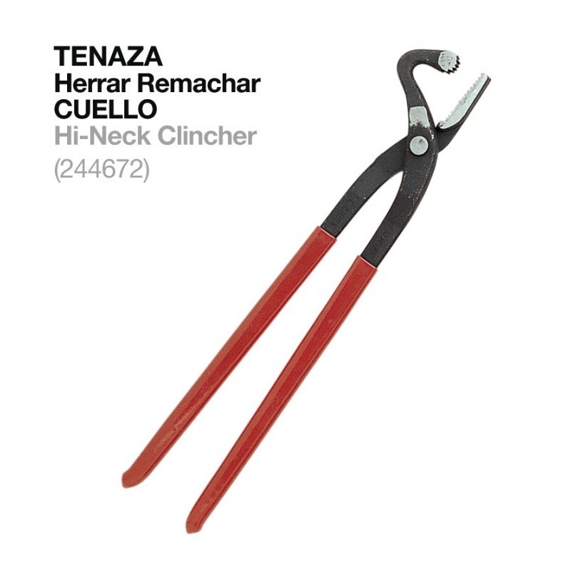 TENAZA HERRAR REMACHAR CUELLO 244672