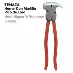 TENAZA HERRAR CON MARTILLO PICO DE LORO 24468