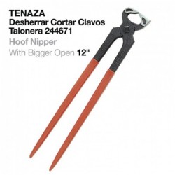TENAZA CORTAR CLAVOS DESHERRAR TALONERA 244671