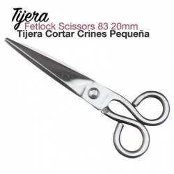 TIJERA CORTAR CRINES PEQUEÑA 83 20MM