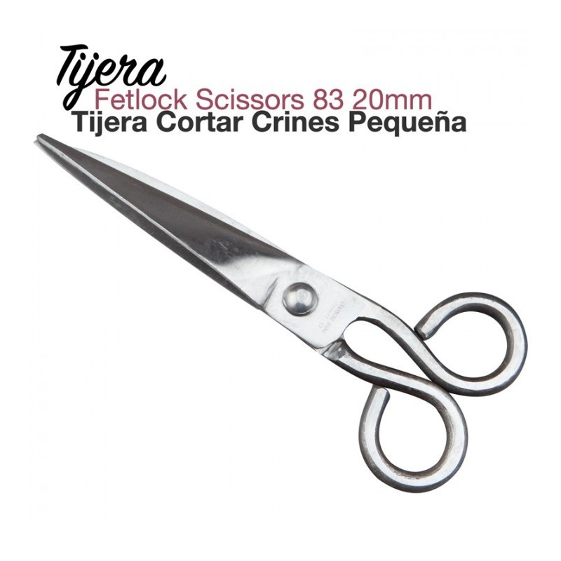 TIJERA CORTAR CRINES PEQUEÑA 83 20MM