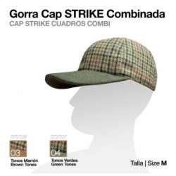 GORRA CAP STRIKE COMBINADA CUADRO