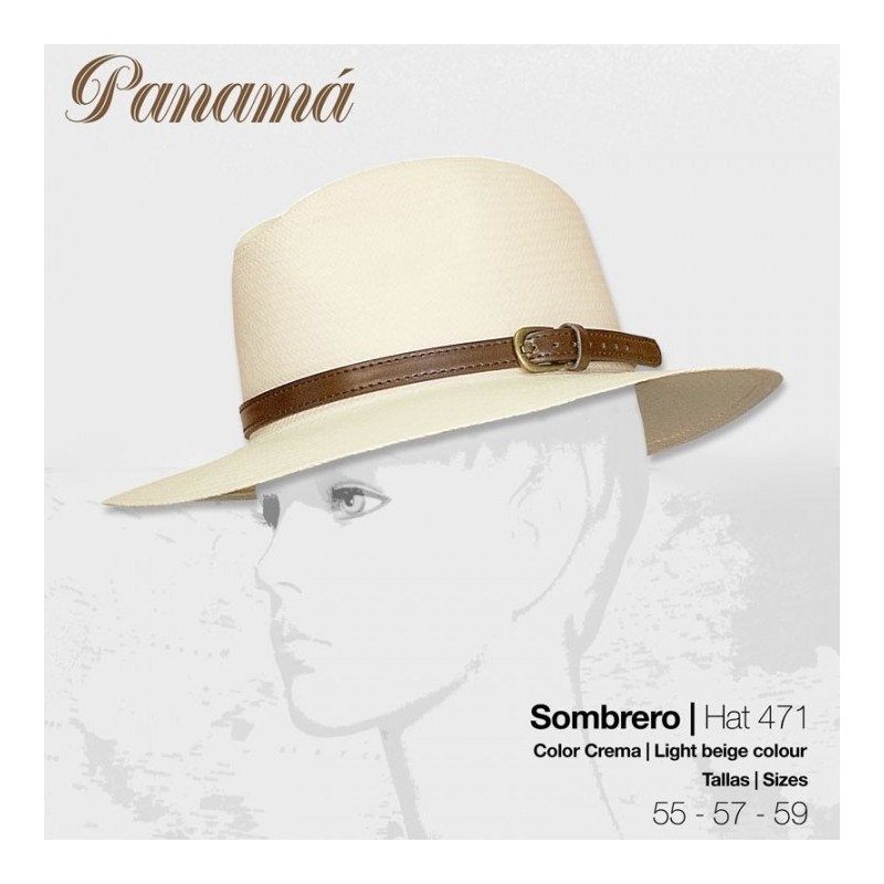 GORRO SOMBRERO PANAMÁ Nº471