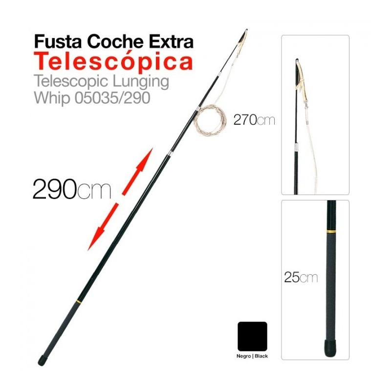 FUSTA COCHE TELESCOPICA EXTRA 05035 290 cm