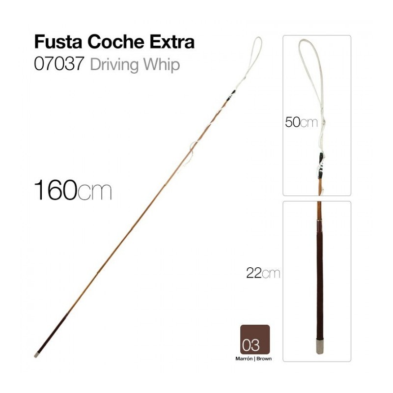 FUSTA COCHE EXTRA 07037 160 cm