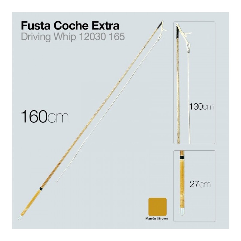FUSTA COCHE EXTRA 12030 165cm