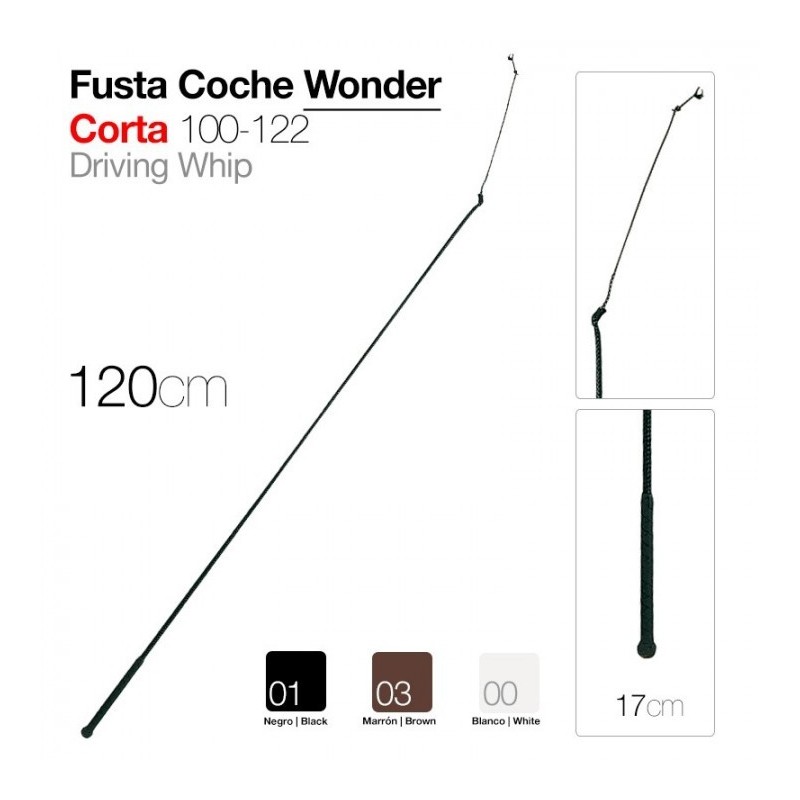 FUSTA COCHE WONDER CORTA 100-122 BLANCO 120cm