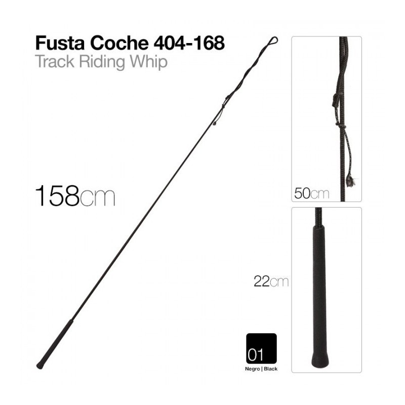 FUSTA COCHE 404-168 NEGRO 168cm