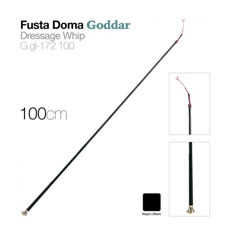 FUSTA DOMA GODDAR GL-172 NEGRO 100cm