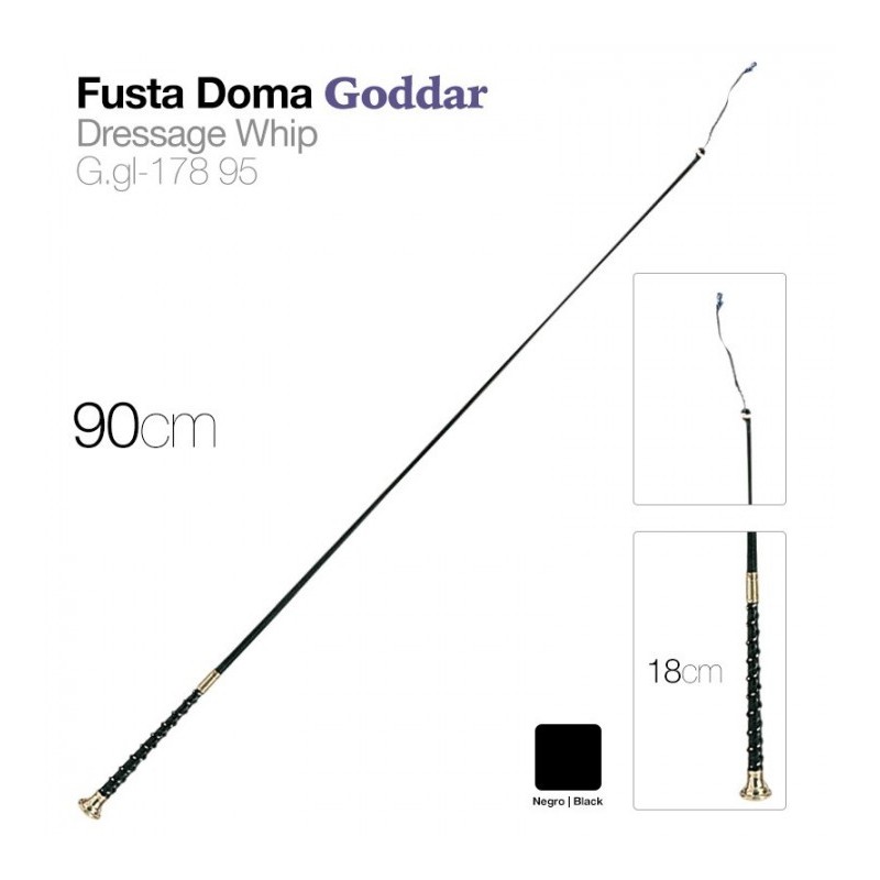 FUSTA DOMA GODDAR GL-178 NEGRO 95cm