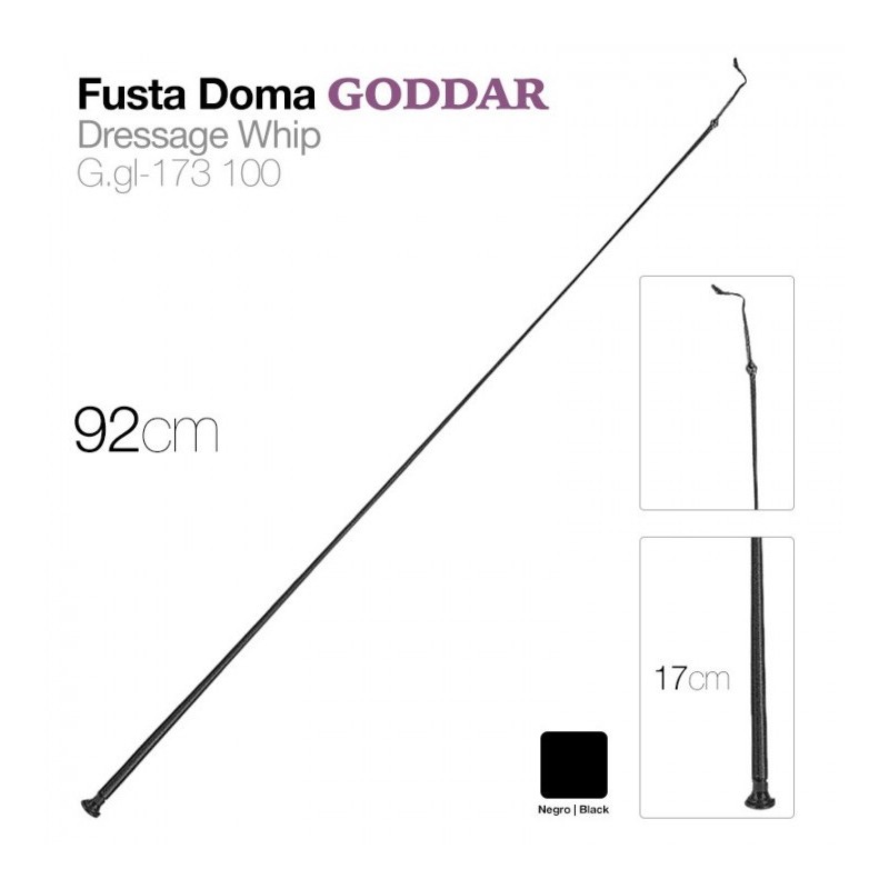 FUSTA DOMA GODDAR GL-173 NEGRO 100cm
