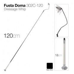 FUSTA DOMA 302C-120 NEGRO 120cm