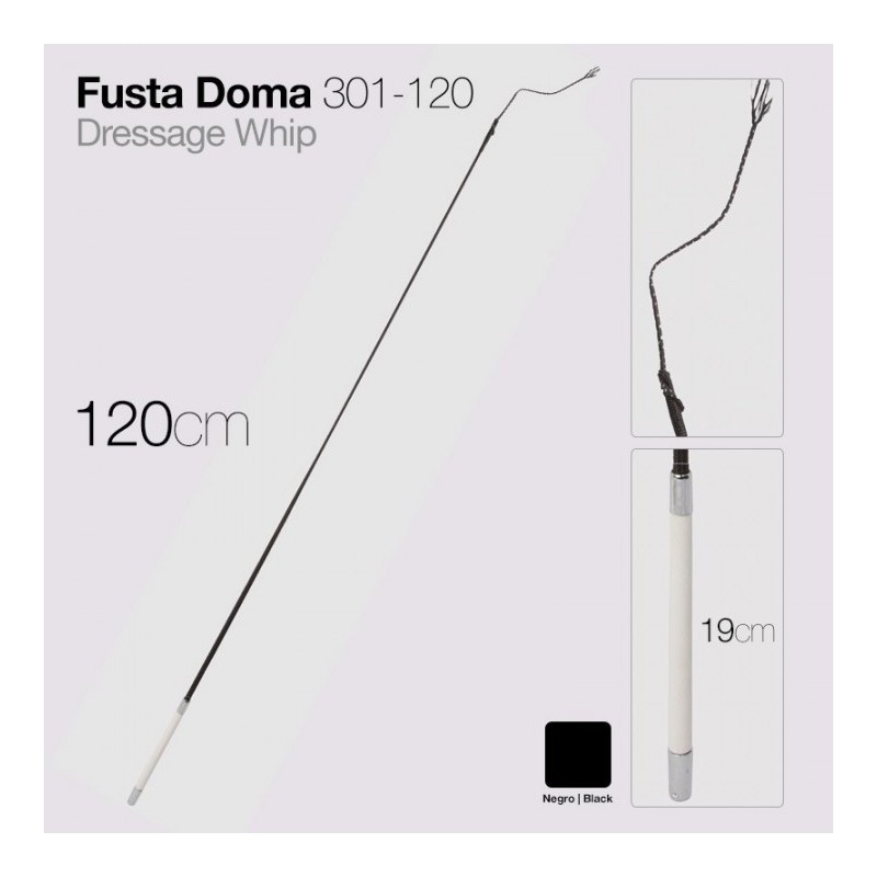 FUSTA DOMA 301-120 NEGRO 120cm