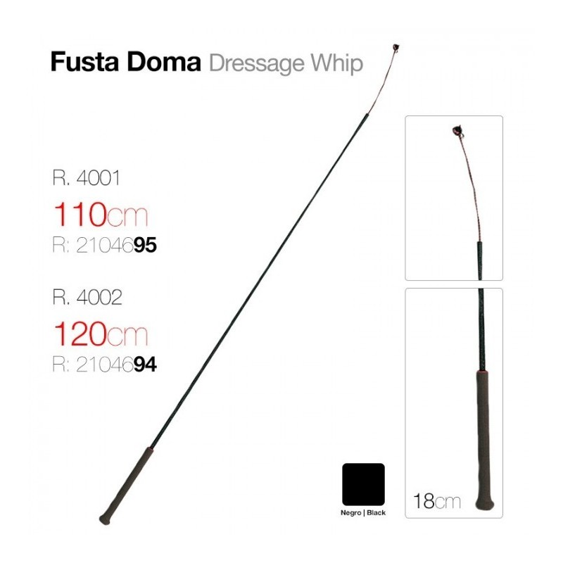 FUSTA DOMA R. 4002 NEGRO 120cm