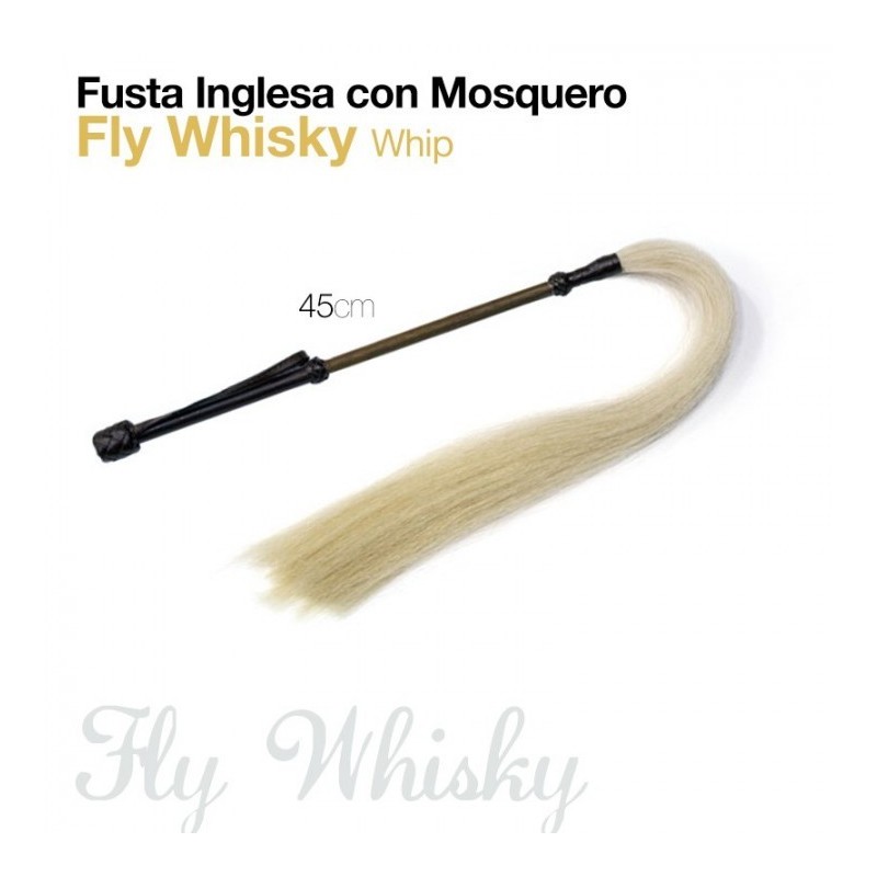 FUSTA INGLESA CON MOSQUERO FLY WHISK