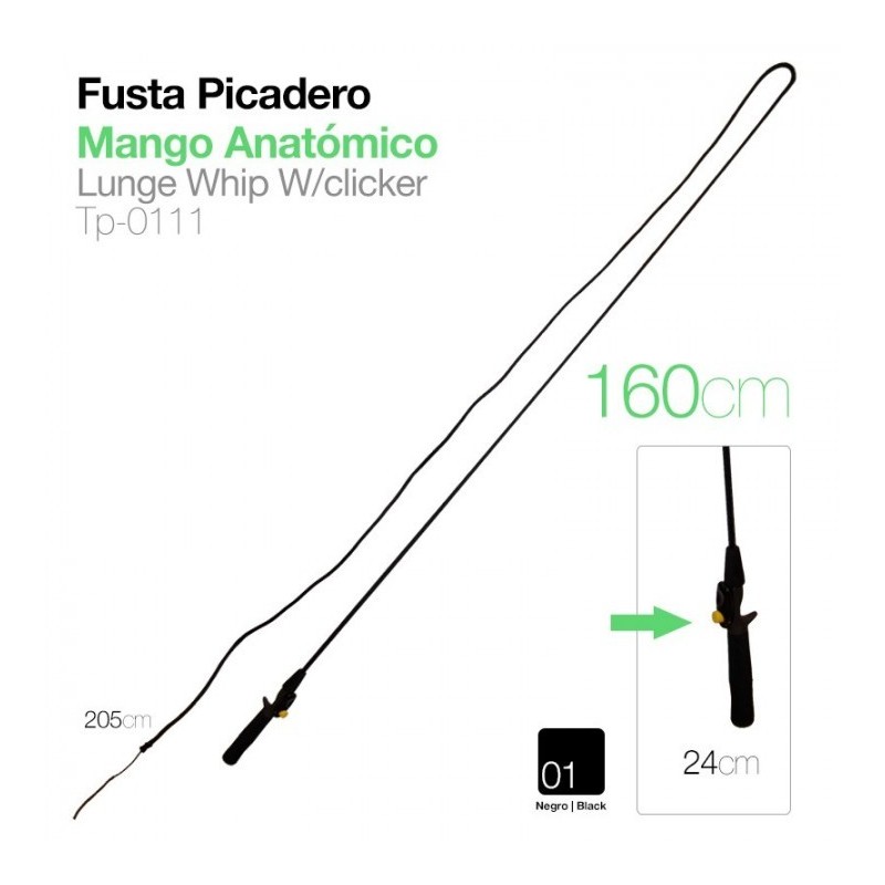FUSTA PICADERO MANGO ANATÓMICO TP-0111 165cm