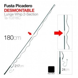 FUSTA PICADERO DESMONTABLE 180cm