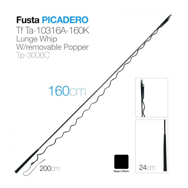 FUSTA PICADERO TF TA-10316A-160K 160cm