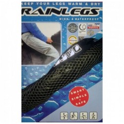 CHAPARRERA CORTA IMPERMEABLE RAINLEGS NEGRO