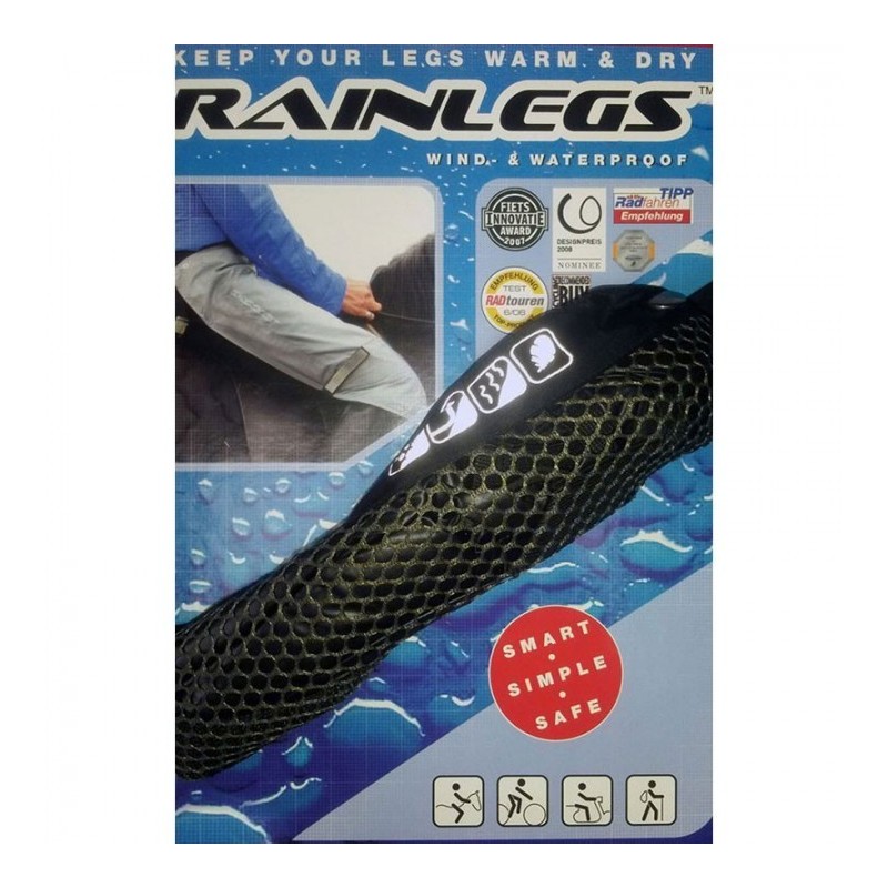 CHAPARRERA CORTA IMPERMEABLE RAINLEGS NEGRO